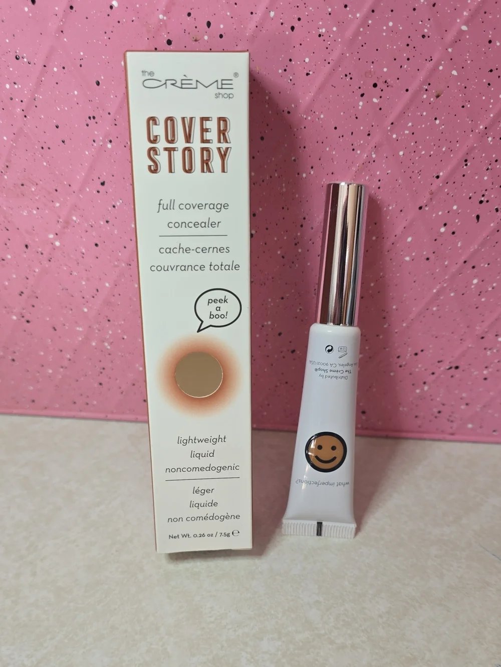 The Creme Shop Cover Story Full Coverage Concealer - Shade Deep